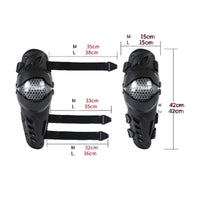 Motorcycle Knee Pads Adjustable Straps Riding Knee Protector Hard   Motorcycle Leg for Riders