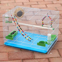 Yuanxi Cute Pet Metal Bird Cage Pigeon Parrot Cage Rabbit Cage Universal Breeding Cage