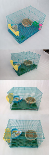 Yuanxi Cute Pet Metal Bird Cage Pigeon Parrot Cage Rabbit Cage Universal Breeding Cage