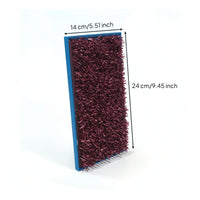 Textured Rectangular Texture Brush Synthetic Diatom Mud Brush Controlled Crisp for Painters