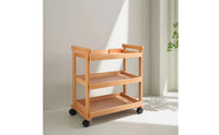 Art Trolley Crafted Studio Cart Open-Shelf Organizer for Artists, Classroom