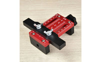 Accurate Measurement Cabinet Handle Jig Aluminum Alloy Cabinet Door Drill Jig Time-Saving for Carpenters, Woodworkers