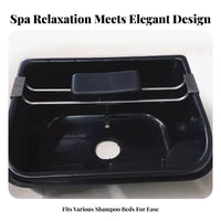 Thai Design Shampoo Bed Pillow Replacement Part Stainless Steel Shampoo Chair Pillow Frame Versatile Compatibility Salon Sink for Barbers
