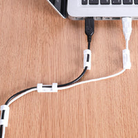 Self-Adhesive Cable Organizer Clips for Wire Management