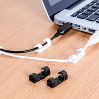 Self-Adhesive Cable Organizer Clips for Wire Management