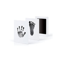 Inkless Baby Handprint Footprint Kit Photo Frame Newborn Gift