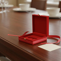 Matrimony Bar Presentation Box Bar Presentation Box Hinged Lid Gift Packaging Wear Resistant Display Case