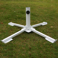 Heavy-Duty Outdoor Umbrella Base Cross Stand for Patio Market Umbrellas