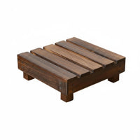 Anti Low Slatted Pedestal Strong Bearing Capacity Plant Holder Sturdy Home Decoration Multi-Purpose for Apartment Dwellers, Interior Decorators, Balcony, Courtyard, Living Room, Entryway