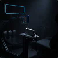 Realistic Sequential Shifter Metal PC Shifter with USB Cable Compact Controller Plug and Play for Gamers
