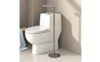 Unattached Standing Toilet Tissue Holder Freestanding Toilet Tissue Holder Stand Hardware Anti-Slip Slim for Bathroom