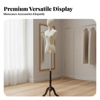 Half Body Clothing Display Korean Design Female Mannequin Torso for Bridal Shops