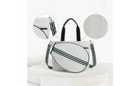 Racket Storage Bag with Shoulder Strap Structured Tennis Racket Bag Versatile for Sports Training