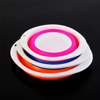 Portable Folding Fishing Bait Bucket with Handle