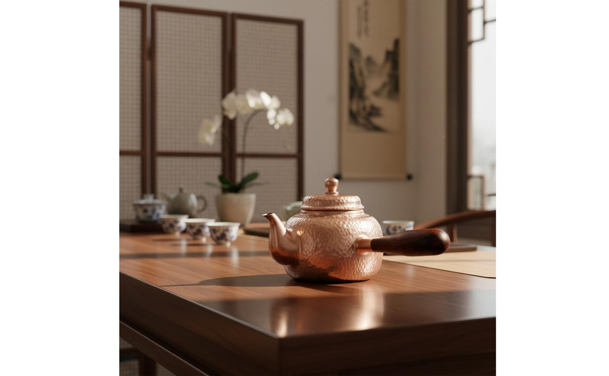 Pure Copper Teapot Thickened Body Tableware