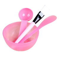 Facial Mask Mixing Bowl Set with Spatula and Brush for DIY Skincare