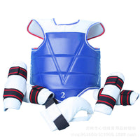 Taekwondo Protective Gear Set for Kids and Adults - 5-Piece Combat Training Armor