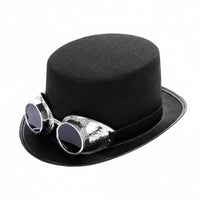 Eye-Catching Design Lens Gear Gear Top Hat Retro Aesthetic Headwear for All Genders for Party