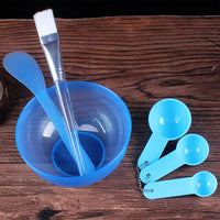 Facial Mask Mixing Bowl Set with Spatula and Brush for DIY Skincare