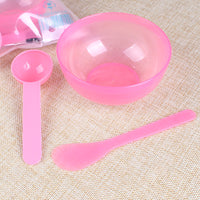 Facial Mask Mixing Bowl Set with Spatula and Brush for DIY Skincare