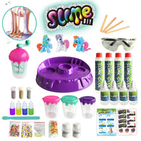 DIY Slime Kit with Shaker Bottle for Kids, Crystal Mud Clay Toy