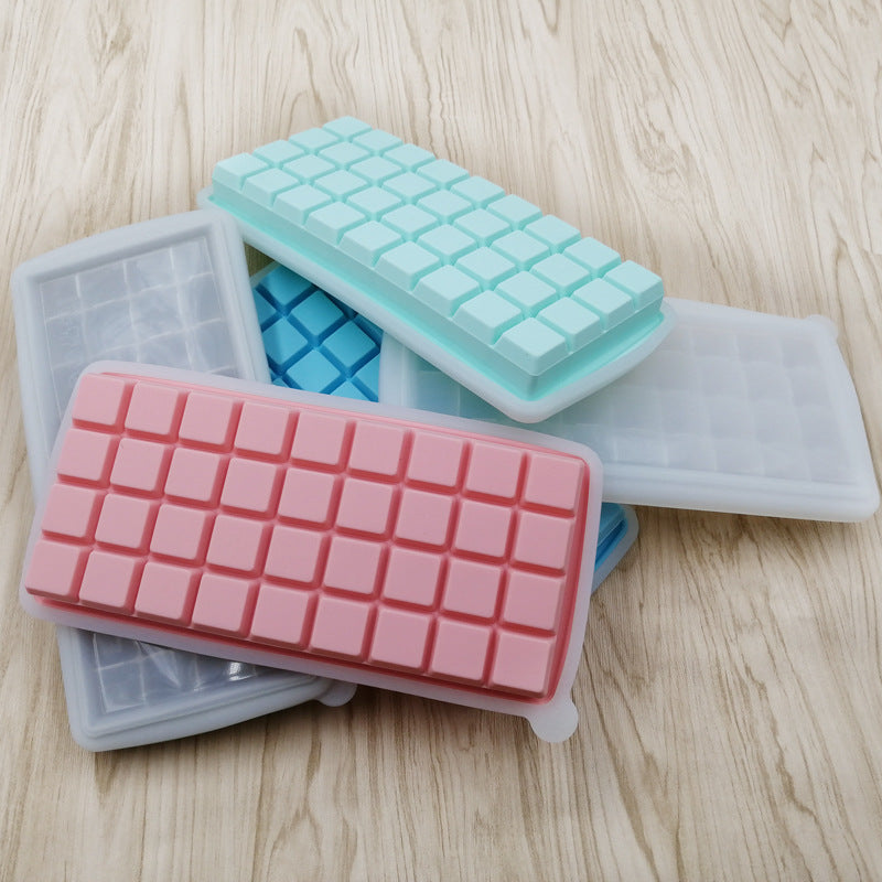 New Kitchen Household 36-Grid Ice Cube Tray Silicone Mold for Freezing Ice Cubes