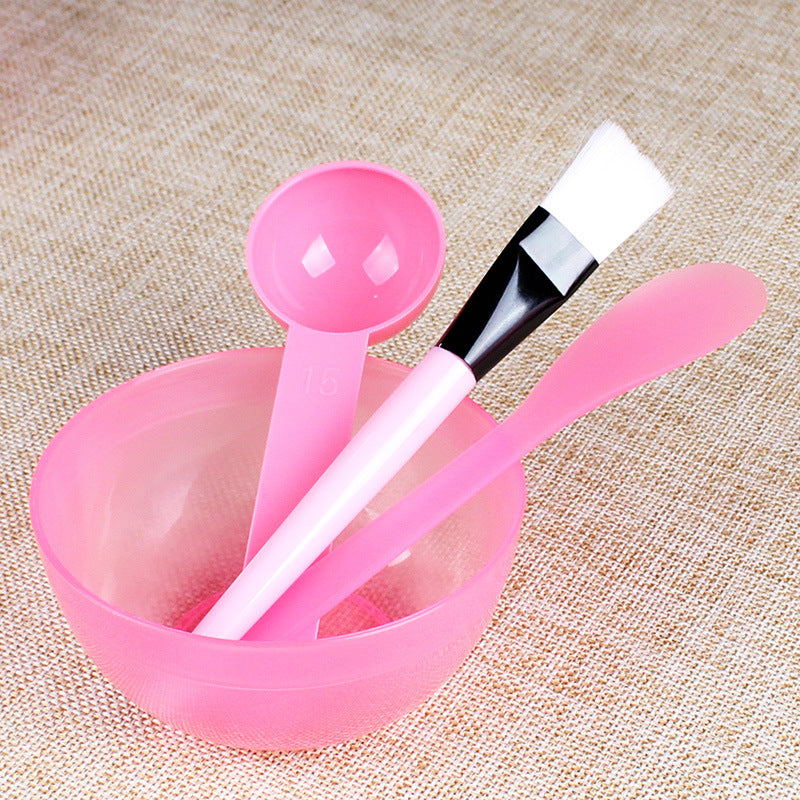 Facial Mask Mixing Bowl Set with Spatula and Brush for DIY Skincare