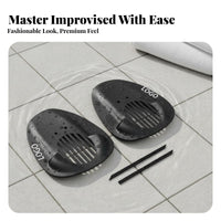 Builds Arm Strength Swimming Hand Paddles Ergonomic Design Front Crawl Training Paddles Long-Lasting Construction for Beginners, Swimmers