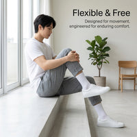 Athletic Socks for Running, Breathable Moisture Wicking Blend Tube for Boys, Crew Women and Black High