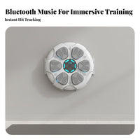 Music Boxing Machine Connectivity up Boxing Adjustable Speed Modes Smart Punching for Beginners, Home Gym, Workout