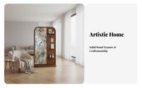 Multifunctional Partition Screen with Pegboard Multi-Functional Pegboard Room Divider Mobile Design Freestanding Decorative Screen No Assembly Required for Homeowners, Interior Decorators, Exhibitors, Home Office, Bedroom, Retail Stores, Exhibitions