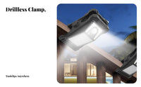 Outdoor Clip on Solar Light Tool-Effortless Installation Clamp-On
