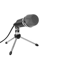 Mini USB Condenser Microphone for Computer Voice Chat, Karaoke, and Gaming - No Sound Card Needed