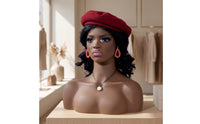 Mannequin Head with Styling Display Mannequin Head with Shoulders Professional for Cosplayers