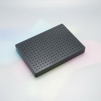 Large Painting Base Stand Black Rectangular Painting Base Stand