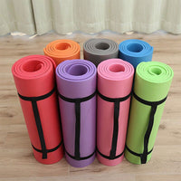 Extra Thick & Wide Yoga Mat for Exercise, Jump Rope, Dance, and Fitness - Non-Slip & Shock Absorbing