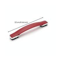 Smooth Suitcase Handle with Curved Grip Compact Suitcase Handle Replacement Stable Hardware Sturdy