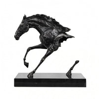 Leaping Horse Statue Modern Art Figure Decorative House Decoration for Office