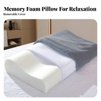 Slow Rebound Memory Foam Pillow Breathable Beauty Salon Headrest Skin-Friendly Material for Beauticians, Adults, Massage Table, Spa