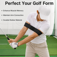 Adjustable Arm Strap, Armband Position Alignment, Elastic Motion Correction Band Sporting Swing Training Aid, Arm Elbow Posture Teaching Tool