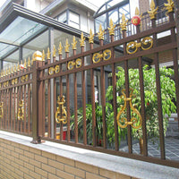 Durable Outdoor Stainless Steel Aluminum Alloy Fence for Courtyard Balcony Stairs