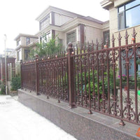Aluminum Art Fence Panel for Courtyard Balcony School Villa Residential Area