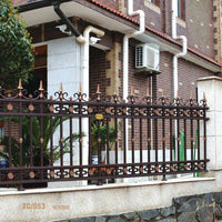 Aluminum Art Fence Panel for Courtyard Balcony School Villa Residential Area