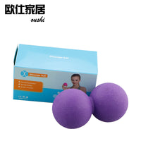 TPE Massage Ball Set for Muscle Relief - Single, Peanut, and Hockey Ball Options