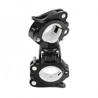 Ball-Joint Two-Wheeler Light Mount 360-Degree Rotation Bike Light Mount Multi-Angle Adjustable Universal Flashlight Holder