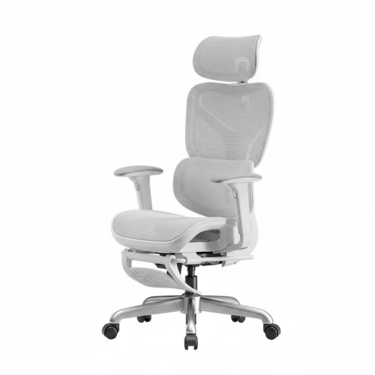 Ergonomic Mesh Chair with Headrest Reclining Spinerest Rotate Seat Sturdy Duty Safety Certified for Remote Workers