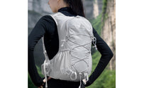 Trail Running Backpack Adjustable Straps Water-Reservoir Backpack Zippered Compartments Outdoor Gear for Hikers, Hiking
