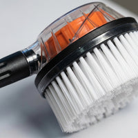 Pressure Washer Cleaning Brush with Soap Dispenser, Rotating Round Car Wash Brush Long Handle, Car Brush for Washing the Car, Cars Truck Tool
