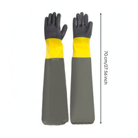 Elbow Length Long Sleeve Washing Gloves Sturdy Gloves with Extended Sleeve Flexible Multi-Functional for Car Detailers