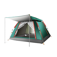 Automatic Pop-Up Beach Camping Tent for 3-4 People, Waterproof UV Protection
